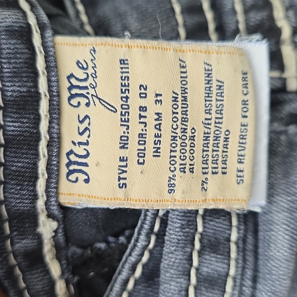 Miss Me Easy Skinny Jeans Size 28 - Picture 9 of 14